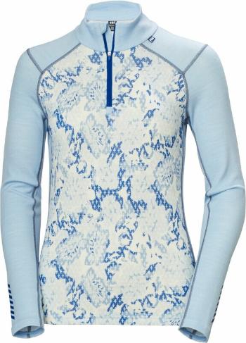 Helly Hansen Dámske termoprádlo W Lifa Merino Midweight 2-in-1 Graphic Half-zip Base Layer Baby Trooper Floral Cross XL