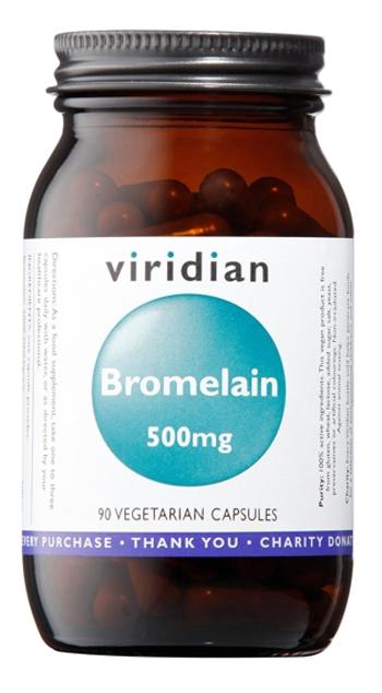 VIRIDIAN Bromelain 500mg 90 kapsúl