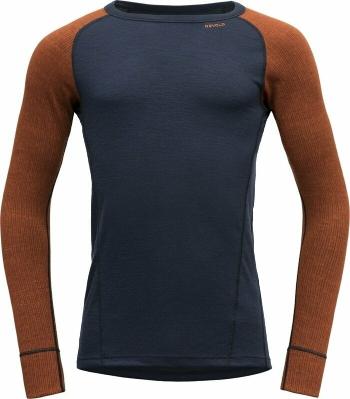 Devold Duo Active Merino 205 Shirt Man Flame/Ink M Termoprádlo