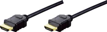 Digitus HDMI prepojovací kábel #####HDMI-A Stecker, #####HDMI-A Stecker 5.00 m čierna AK-330114-050-S pozlátené kontakty