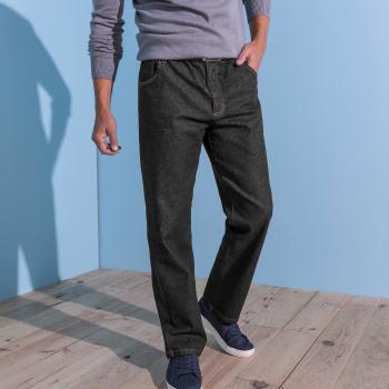Blancheporte Extra pohodlné džínsy s pružným pásom, vnútorná dĺžka nohavíc 72 cm čierna 46