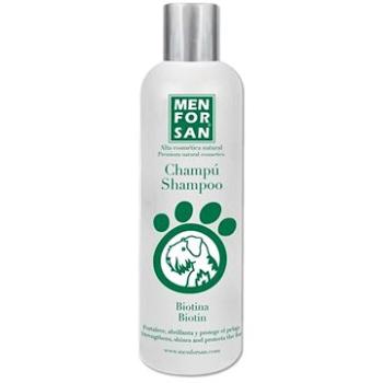 Menforsan Posilňujúci šampón s biotínom pre psov 300 ml (8414580008912)