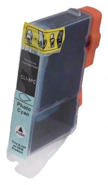 CANON CLI-8 PC - kompatibilná cartridge, foto azúrová, 16ml
