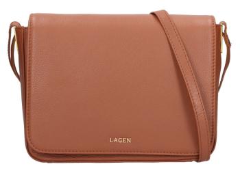 Lagen Dámska kožená crossbody kabelka BLC-22/2061 CGN