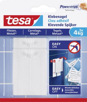 tesa 77766 tesa® lepiaci klinec  biela Množstvo: 2 ks