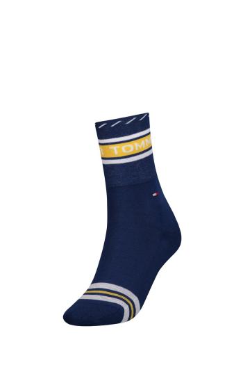 Modro-žlté ponožky Logo Sock