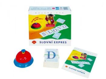 Slovný expres spoločenská hra v krabici 19,5x18,5x5cm