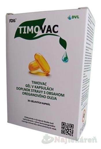 TIMOVAC Oreganový olej 30 kapsúl