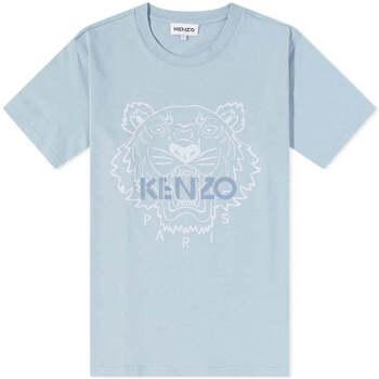 Kenzo  Tričká s krátkym rukávom FESTIVE TIGER CLASSIC  Modrá