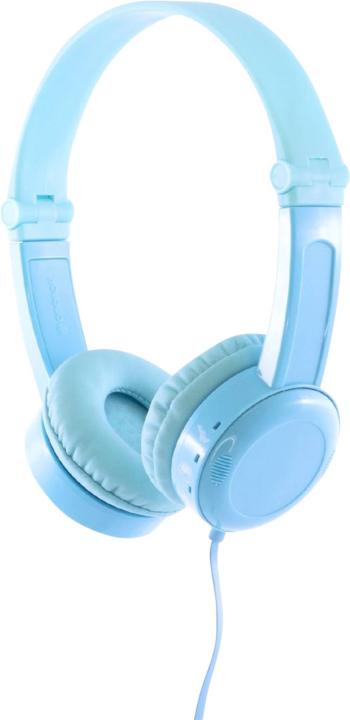 onanoff Travel  detské #####On Ear Headset na ušiach zložiteľná, Headset, obmedzenie hlasitosti modrá
