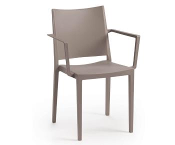 ArtRoja Záhradná stolička MOSK ARMCHAIR Farba: Taupe