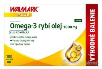 Walmark Omega 3 rybí olej Forte 180 tabliet