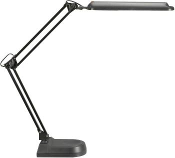lampa na písací stôl s úspornou žiarovkou Maul 8213690, G23, 11 W, čierna