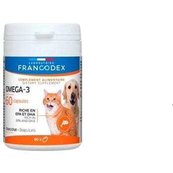Francodex Omega 3 Capsules pes, mačka 60 tab. (3283021703878)