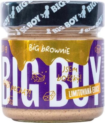 BIG BOY Big Brownie lieskový krém s kešu a bielou čokoládou 220 g