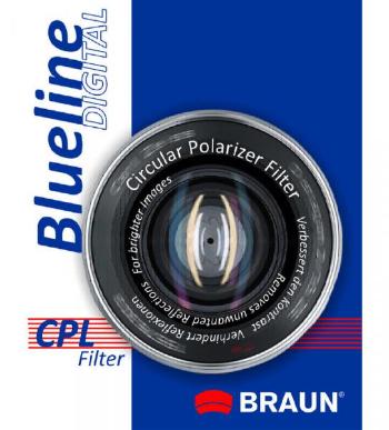 BRAUN CP-L POLARIZACNY FILTER BLUELINE - 43 MM, 14172