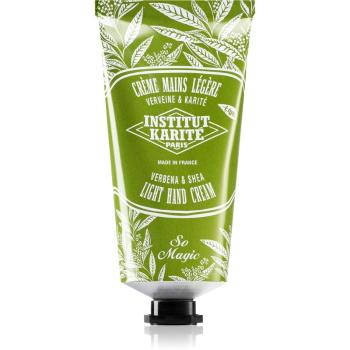 Institut Karité Paris Lemon Verbena So Magic ľahký krém na ruky s bambuckým maslom tube + box 75 ml