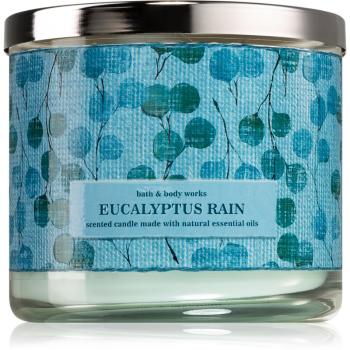 Bath & Body Works Eucalyptus Rain vonná sviečka II. 411 g