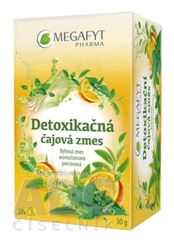 MEGAFYT Detoxikačná čajová zmes bylinná zmes 20x1,5 g (30 g)