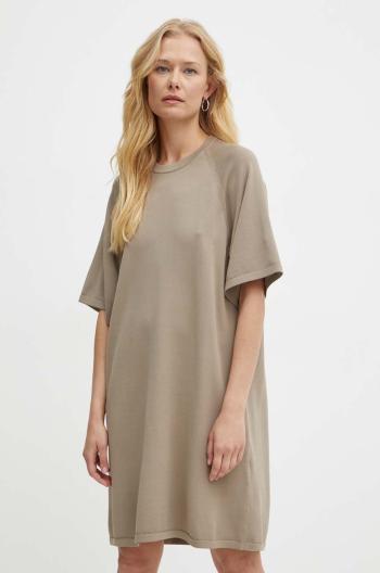 Šaty Max Mara Leisure béžová farba, mini, oversize, 2426326017600