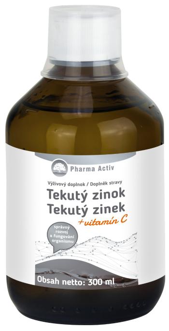 Pharma Activ Tekutý zinok + Vitamín C 300 ml
