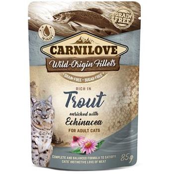 Carnilove Cat Pouch Rich in Trout Enriched with Echinacea 85 g (8595602538393)