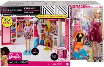 Mattel Barbie šatník snov