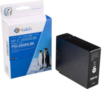 G&G Ink náhradný Canon PGI-2500XL BK kompatibilná  čierna NP-C-2500XLBK 1C2500B