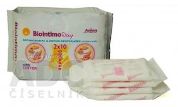Biointimo Anion intímky denné DUOAPCK aniónové hygienické vložky 2x10 ks (20 ks)