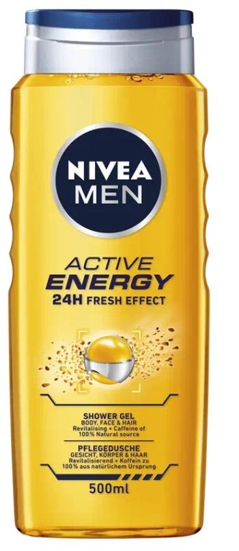 Nivea Sprchový gél Men Active Energy 500 ml