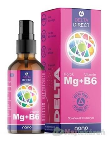 DELTA DIRECT Mg + B6 sprej nano 100 ml