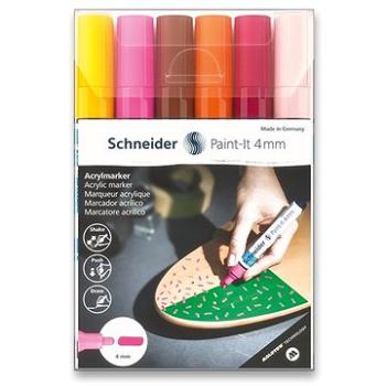 Schneider Paint-It 320 V3 akrylový, 6 ks (4004675032508)