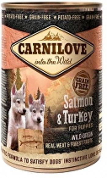 Carnilove Wild Meat Salmon & Turkey for Puppies 400g + Množstevná zľava 4 + 1 zadarmo