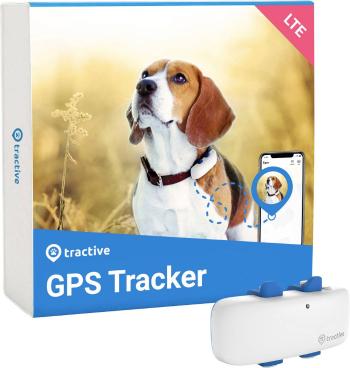 tractive DOG 4 GPS tracker lokalizácia domácich zvierat biela, modrá