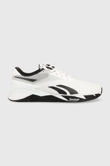 Tréningové topánky Reebok Nano X3 biela farba