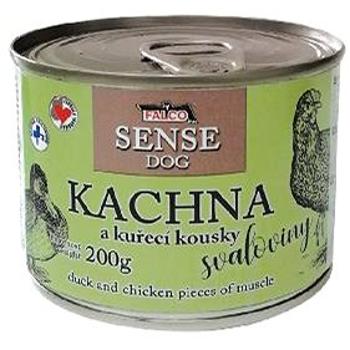 Falco Sense Dog kačka a kura 200 g 6 ks (8594725086125)