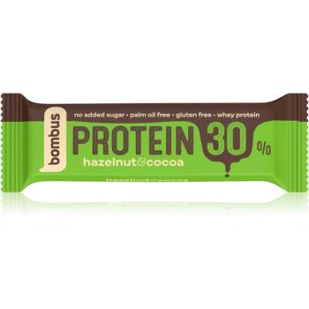 Bombus Protein 30 % proteínová tyčinka príchuť Hazelnut & Chocolate 50 g