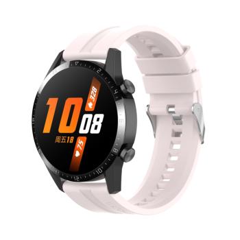 SILICONE Remienok Huawei Watch GT 3 46mm / GT 3 SE / GT Runner svetloružový