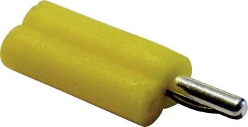 Schnepp F 2020 banánový konektor zástrčka, rovná Ø pin: 2 mm žltá 1 ks