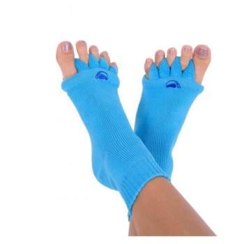 HAPPY FEET Adjustačné ponožky blue veľkosť L