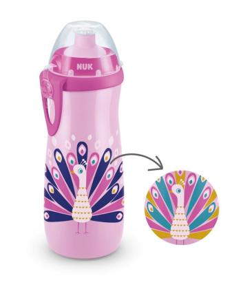 NUK FC Fľaša Sports cup Chameleon 450 ml - dievča