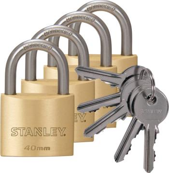 Stanley 81103 371 404 visiaci zámok 40 mm zámky s rovnakým kľúčom    na kľúč