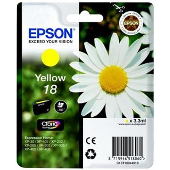 Epson T1804 žltá (C13T18044012)