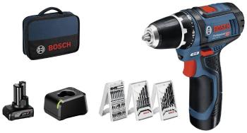 Aku skrutkovač Bosch GSR 10.8-2-Li, 10.8 V, 4 Ah Li-Ion, 2 akumulátory, príslušenstvo, taška