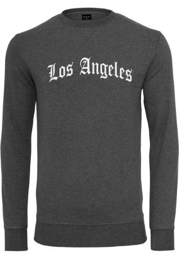 Mr. Tee Los Angeles Wording Crewneck charcoal - XS