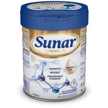 Sunar Premium 4 batoľacie mlieko 700g (8592084417673)