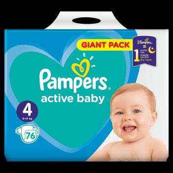 Pampers Active Baby 4 8-14KG 76KS