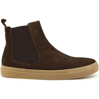 Duca Di Morrone  Nicolo - Suede AI Brown  Čižmy Hnedá