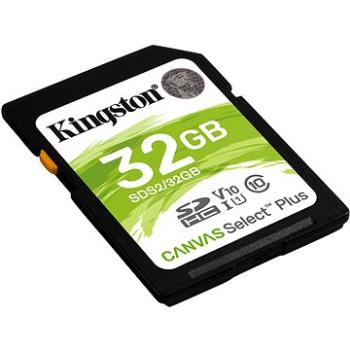 Kingston Canvas Select Plus SDHC 32GB Class 10 UHS-I (SDS2/32GB)