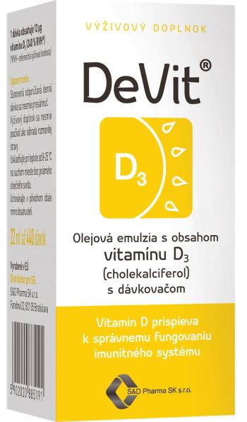 DEVIT kvapky 22 ml